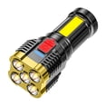 thumbnail image 2 of Boovnll Rechargeable Flashlights, Five Explosion Led Flashlight Super Bright Rechargeable Camping Flashlight Table Lamp Outdoor Lighting, Flashlights High Lumens, Flashlights, Flashlight, 2 of 9