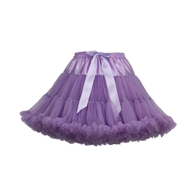 XZNGL Mode Femmes Jupe Tutu Bandage de Ballet de Danse de Fête Couleur Unie