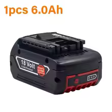 thumbnail image 4 of High Performance Bosch 18V 6.0Ah Lithium-ion Battery GBA18V Professional GBA GSR GSB BAT609 (KC) Rechargeable Battery, 4 of 7