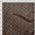 thumbnail image 4 of oneOone Tissu Cambric Coton Marron Floral Rétro Matériel de Robe Tissu Imprimé Tissu au Mètre 42 Pouces de Large, 4 of 5