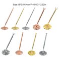thumbnail image 3 of ZLight Ballpoint Pens Metal Wedding Ball Pen Guest Smooth Writing Tool Bank Counter Business Office Accessory Big Jewel/Gold 1Set, 3 of 6
