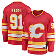 thumbnail image 1 of Nazem Kadri Calgary Flames NHL Fanatics Breakaway Home Jersey, Medium, 1 of 2