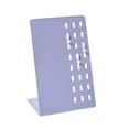 thumbnail image 3 of Outoloxit Freestanding Metal Desktop Pegboard Matte Purple L-Shaped Hole Display Organizer for Office Study Vanity Table Decor, 3 of 7