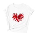 thumbnail image 2 of YLHFASHION T-Shirts de la Saint-Valentin pour Femmes 2025 Décontractés à Col Rond à Manches Courtes T-Shirts Mode à Imprimé Graphique de Cœur Hauts Tee Offres du Jour Liquidation T-shirt à Manches Courtes pour Femme, 2 of 5