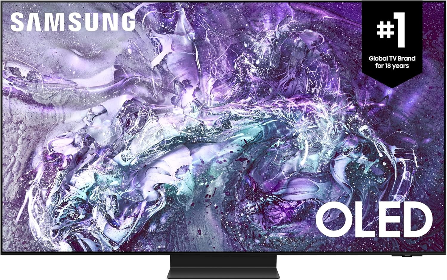 SAMSUNG 77” Inch OLED HDR Pro AI Powered 4K S95D Series | 144 Hz Refresh Rate, Object Tracking Sound+ | Q Symphony, Gaming Hub, Smart TV [2024 Model - QN77S95DAFXZC] – Open Box
