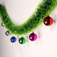 thumbnail image 1 of Antqov Christmas Ribbon Decorative Wool Strip Hangable For Decorating The Tree Indoor And Outdoor Decorations 4 Metre Christmas Tree Party Wall Contexts Decoration, 1 of 6