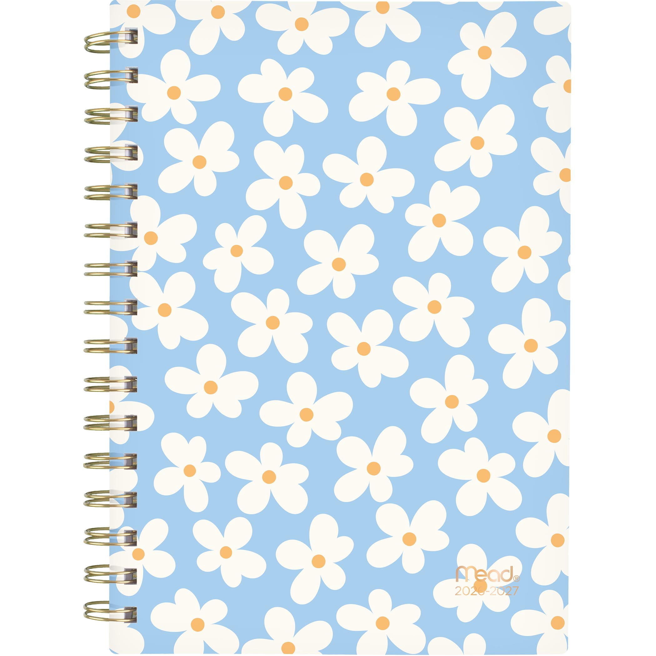 2026-2027 Mead Summer Blossom 12-Month Small Weekly and Monthly Academic Year Planner