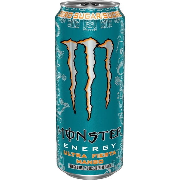 MONSTER ENERGY, Ultra Fiesta, canette de 473 mL