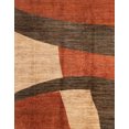 thumbnail image 1 of Ahgly Company Tapis d'Intérieur Rectangulaire Abstrait Rouge Tapis de Zone Abstrait, 5 Pieds x 8 Pieds, 1 of 6