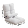thumbnail image 2 of EGNMCR Kitchen Essentials Kitchen Gadgets Singles Bedroom Bays Window Bed With Foldable Backrest For Sleeping Or Reclining Sofa Cushion a beanbag, 2 of 2