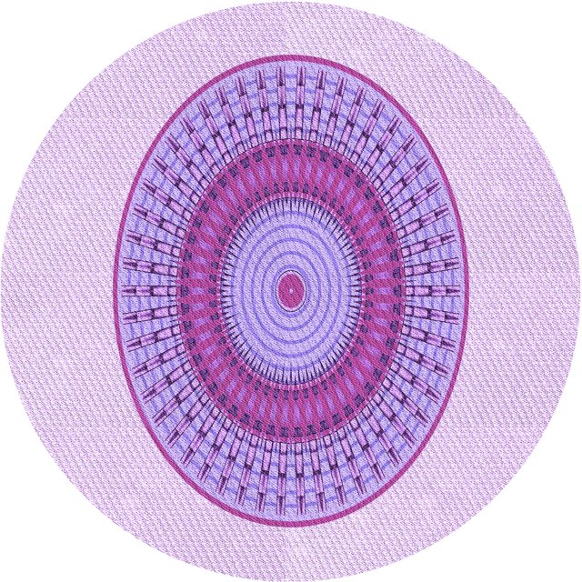 Ahgly Company Tapis d'Intérieur Lavable à la Machine, Carré, Transitionnel, Violet, Tapis de Zone, 3 Pieds Carré