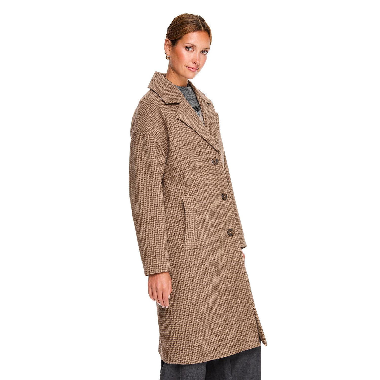 Manteau en laine George pour femmes