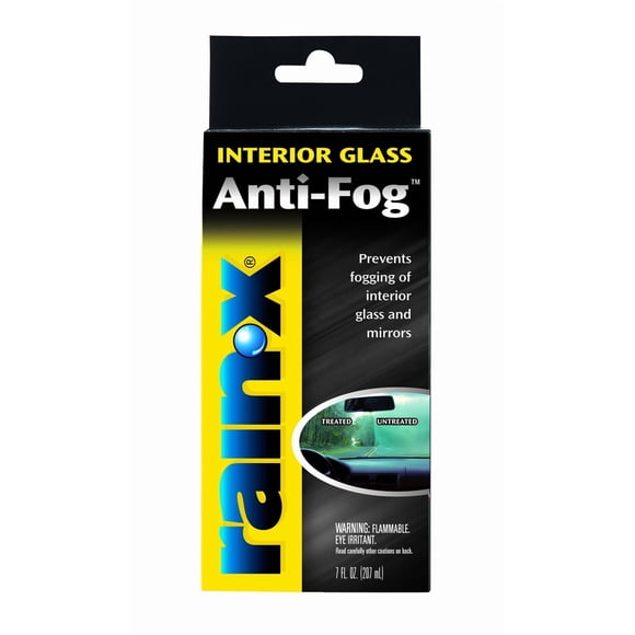 Rain-X Pare-Brise Antibuée AF21106D Gel Intérieur; Bouteille de 3,5 Onces; Unité