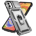 thumbnail image 1 of For Samsung Galaxy A05 Case for Samsung Galaxy A05 Cover Shell Bumper Kickstand Armor Phone Case for Samsung Galaxy A05 A05s A15 silvery For Galaxy A05, 1 of 6