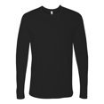 thumbnail image 1 of Next Level Cotton Long Sleeve Crew, L, Black, 1 of 5