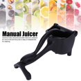 thumbnail image 4 of Household Fruit Juicer Lemon Squeezer, Manual Juicer, Aluminum Alloy For Home Fruit For Kitchen Vegetable Black, 4 of 8