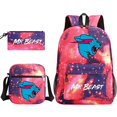 thumbnail image 1 of MVRLSH Clearance! 17.7 Inch Backpack For Travel & School Lightweight Backpack For Women & Men Must Have(1 Pcs), 1 of 2
