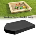 thumbnail image 3 of Sandbox Cover W/drawstring, Waterproof Dust Sandpit Pool Protective Cover, Garden Children's Toys Bunker Cover For Protects Sand And Toys From Polluti, 3 of 3