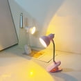 thumbnail image 2 of LED Mini Clip Lamp | Adjustable Brightness Bedside Night Light | Energy Efficient Table Reading Light | Compact Design | Sturdy Clip | Sleek Finish | USB Powered | Single Pack, 2 of 9