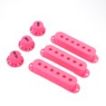 thumbnail image 3 of Pickup Cover,3Pcs Plastic Single Coil Plastic Guitar Pickup Cover Single Coil Pickup Cover Modern Innovation, 3 of 8