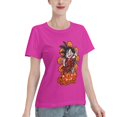 thumbnail image 2 of T-Shirt Basique à Manches Courtes pour Femmes Dragon Ball Little Goku, 2 of 6