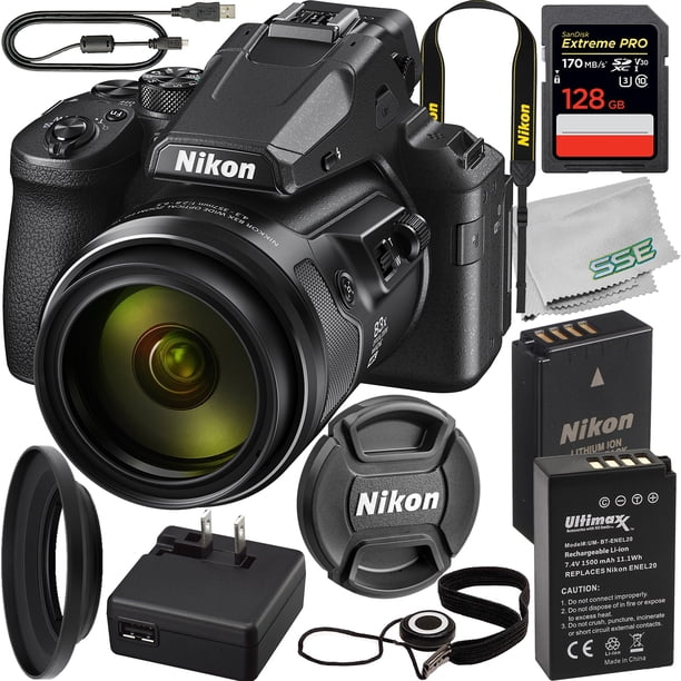 Nikon COOLPIX P950 Digital Camera with Accessory Bundle: SanDisk