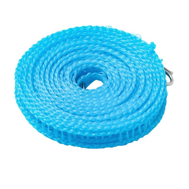 Baohd Cordon de Linge Portable Extensible pour le Camping et RV Durable et Bleu 300cm 1Set