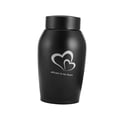 thumbnail image 2 of Pet Urns Funeral Final Comforting Resting Place Cremation Memorial Urn for Small Black, 2 of 9