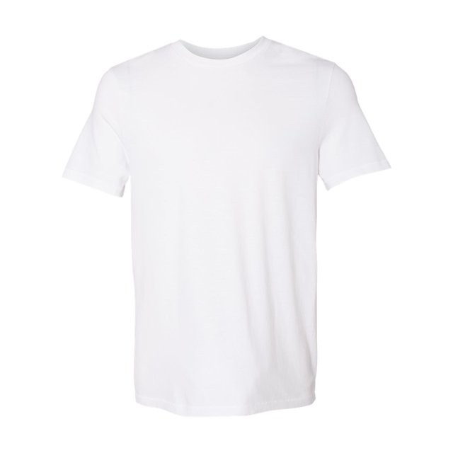 T-shirt d'Extérieur en Jersey à Lavage Lourd, L, Blanc