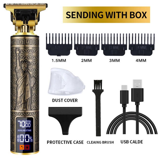 Professional Hair Clippers Shaver Trimmers Machine Cordless Beard Electric Mens