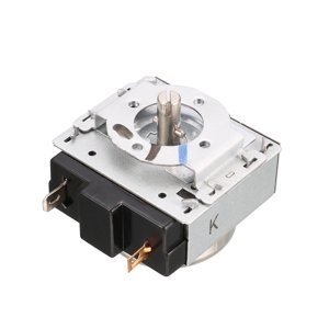 Unique Bargains Time Commutateur de minuterie de contrôleur 15 Procès-verbal 15M Minuteur de remplacement d'arbre rond pour cuisinière électronique à micro-ondes 1pcs