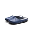 thumbnail image 1 of MAWCLOS Women Flats Comfort Clogs Slip On Lightweight Mules Closed Toe Driving Slides Dark Blue 11, 1 of 5