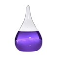 thumbnail image 1 of Colorful Storm Glass Weather Predictor - Barometer Bottle with Wood Base | Decorative Centerpiece for Home & Office | Perfect Birthday Friendship Novelty Unique Gift Idea, 1 of 5