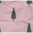 thumbnail image 3 of oneOone Organic Cotton Poplin Twill Fabric Tree Ikat Printed Craft Fabric BTY 42 Inch Wide, 3 of 3