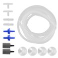 thumbnail image 4 of Fish Tank Air Accessories, Fish Tank Air Set Keep Fish Healthy Easy To Use Effective  For Aquarium For Fish Tank Combination F 2m / 6.6ft Oxygen Tube, 4 of 8