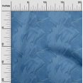 thumbnail image 2 of oneOone Rayon Medium Blue Fabric Abstract Dress Material Fabric Print Fabric By The Yard 56 Inch Wide, 2 of 5