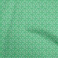 thumbnail image 1 of oneOone Silk Tabby Sea Green Fabric Florals Sewing Craft Projects Fabric Prints By Yard 42 Inch Wide, 1 of 4