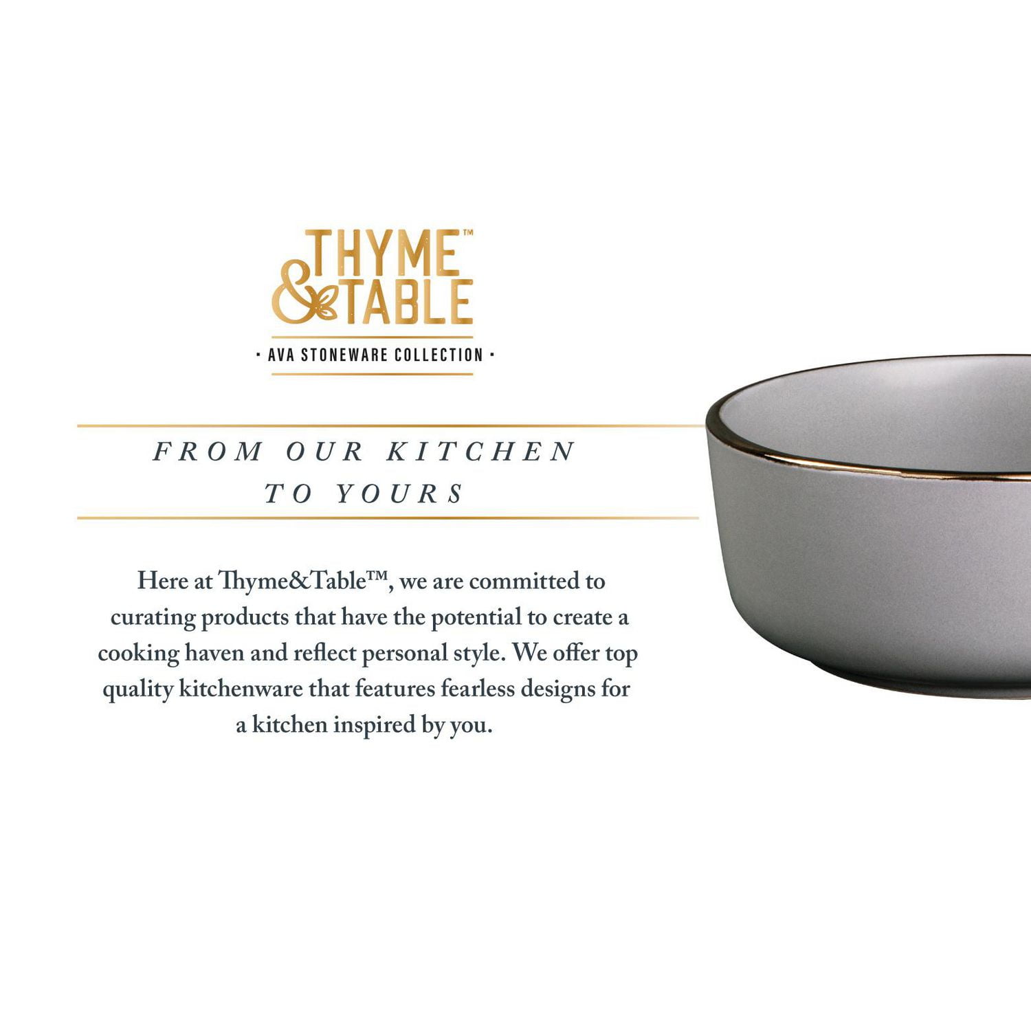 Bol de céréales Ava au thym et à la table