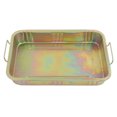 thumbnail image 2 of Oil Drip Pan,Galvanized Oil Drip Tray Pan Professional Metal Drain Container Universal Auto Repair Tool For Vehicle, 2 of 8