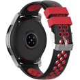 thumbnail image 2 of KOMI 3 x Watch Straps for Men Watches, 22mm Compatible with Samsung Galaxy Watch 46mm, SM-R800 R800/Galaxy Watch 3 45mm, Soft Silicone Sports Watch Strap for Men and Women (RGP, 22mm), 2 of 5