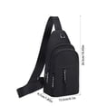 thumbnail image 3 of Clearance Items! External USB Charging Chest Bag, Men’s Waist Bag, Shoulder Messenger Bag for Travel, Sports, and Everyday Use, Compact and Practical Carrying Solution, 3 of 6