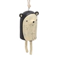 thumbnail image 2 of Animal Wind Chimes, Rustic Animal Wind Chimes Hanging Natural Resin Hand Made With Accessories For Gardens E Hedgehog, 2 of 8