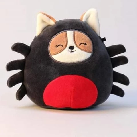 Squishmallow Halloween Spider Regina 8"