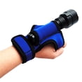 thumbnail image 2 of Camping Scuba Diving Flashlight Holder Mount Glove Blue, 2 of 6