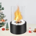 thumbnail image 1 of Bio Tabletop Fireplace With Decorative Stones And Fire Extinguisher For Indoor And Outdoor Use Patio Balcony Garden Decorative Heating, 1 of 9