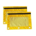 thumbnail image 2 of Dvruxg 2 Pcs Trousse à Crayons, Trousse à Crayons Trois Trous avec Fermeture Éclair Unique, Sac de Rangement de Documents en PVC Transparent, Grande Capacité Trousse à Crayons avec Fermeture Éclair, Trousse à Crayons Transparente, 2 of 5