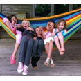 thumbnail image 1 of Hamac Maya - Corde Épaisse Format Familial TG - Couleurs Chaudes, 1 of 10