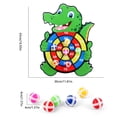 thumbnail image 3 of Kids Cartoon Sticky Target Ball Set - Suction Cup Darts, Indoor Outdoor, Interactive Parent-Child Game, 3 of 3
