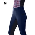 thumbnail image 3 of relayinert Polyester Made Horse Riding Pants For Scratch-proof And Tear-resistant Performance Exquisite Craft dark blue M, 3 of 6