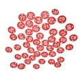 thumbnail image 2 of Étiquette Numérotée Portable 100x Numéro 1-100 pour Hôtel Entrepôt Dortoir Clés Rouge+blanc Mot, 2 of 6